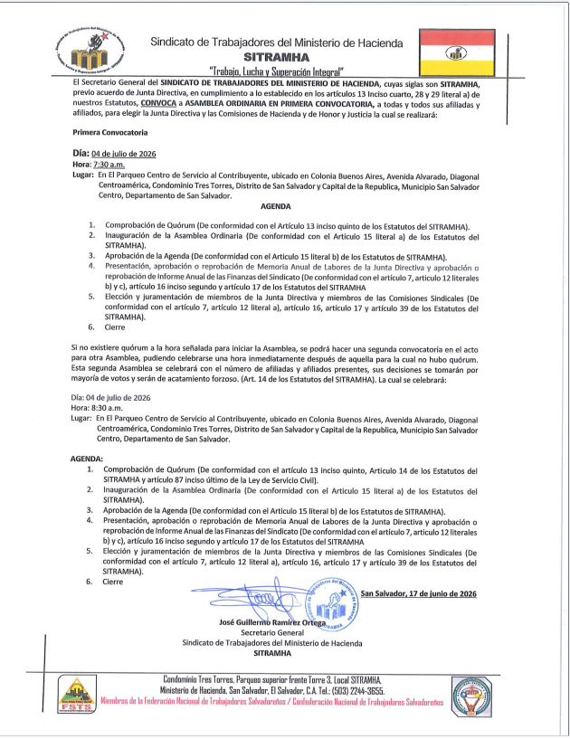 Convocatoria